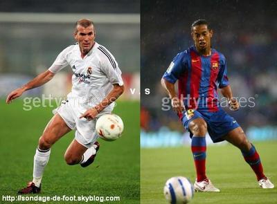 ronaldinho vs zidane